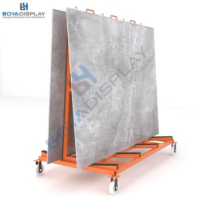 China Factory Sale Durable Artificial Stone Wall Panel Quartz Stone Slab Stone Display Rack for sale