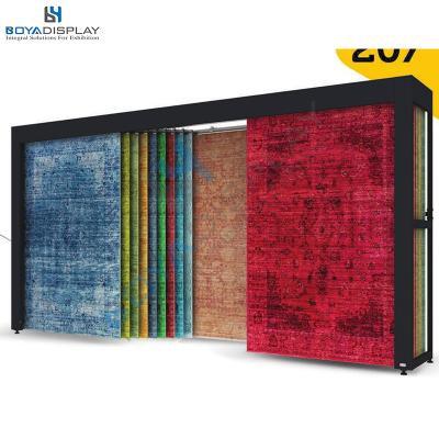 China Durable Cover Mat Display Rack Sliding Rack Custom Metal for sale