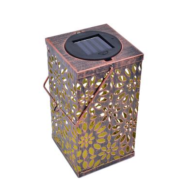 China Popular Garden Hourpark Garden Lanterns Solar Lantern with Factory Price 4.1 x 4.1 x 7.9 inch for sale