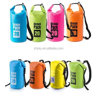 China 100% Waterproof Floating Boating Water Resistant Camping Kayaking Waterproof Dry Bag for sale