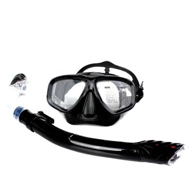 China Sustainable& Generous silicone mask, dry breathing tube, diving equipment for children and adults for sale