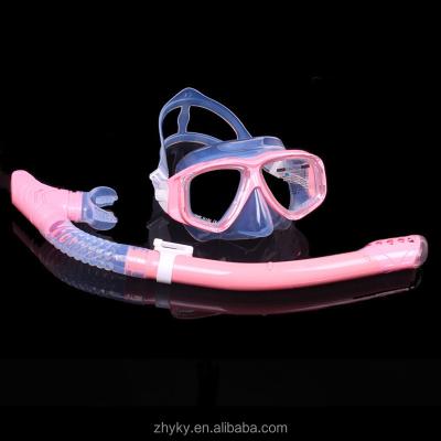 China (Male and Female) Adult Water Sports Scuba Diving Mask Snorkels for sale