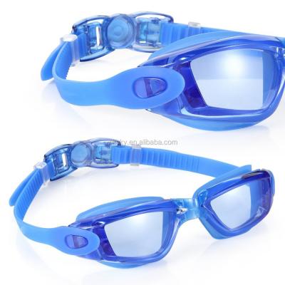 China Unisex Swimming Goggles Prescription Diving Equipment Anti Fog for sale