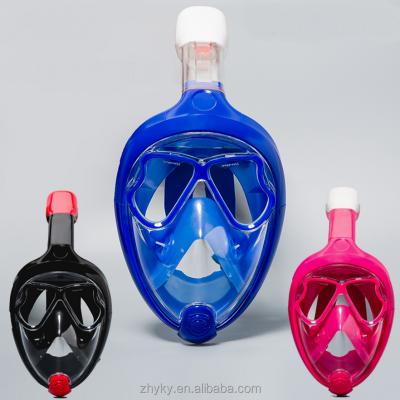 China Sustainable& Generous Factory Full Face Dry Snorkeling Mask for sale