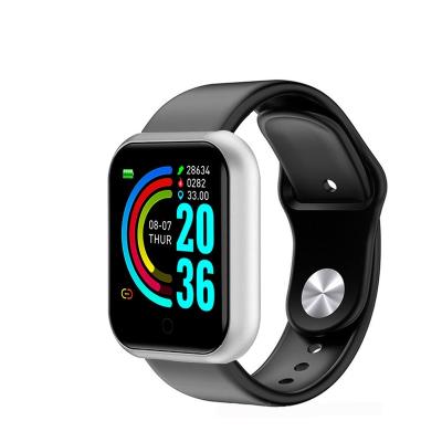 China MP3 Playback Fitness Bands BP Blood Oxygen Heart Rate Sleep Tracker Long Standby Sports Waterproof Reloj D20 Y68 Smart Watch For Apple Watch for sale