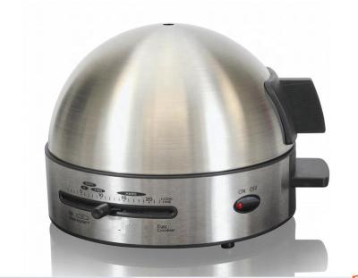 China Stainless steel base electric egg cooker with 7 egg stainless steel base for household for sale