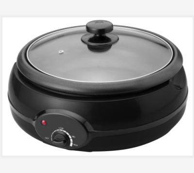 China Hotel Factory Price Multifuaction Smokeless Nonstick Electric Hot Pot Good Quality Electric Hot Pot 3-5 Person Use Hot Pot for sale