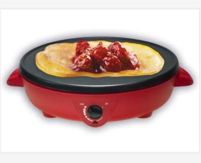 China Professional Hotel Commercial Automatic Adjustable Temperature Stick Portable Crepe Pan Cake Crepe Maker Non for sale