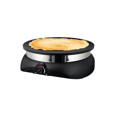 China Hotel Commercial Automatic Adjustable Temperature Portable Non Stick Crepe Pan Cake Crepe Maker for sale