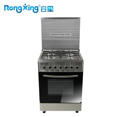 China Free standing full body stainless steel design 24inches 4 burner sabaf gas oven for sale