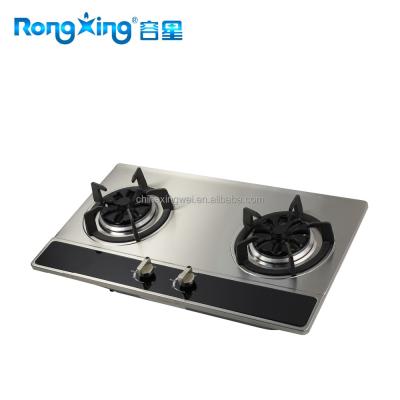 China Ceramic / Glass Twin Table Top Burner Gas Hob for sale