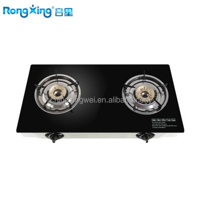 China Table Top Ceramic / Glass 2 Burner Gas Gas Cooker for sale