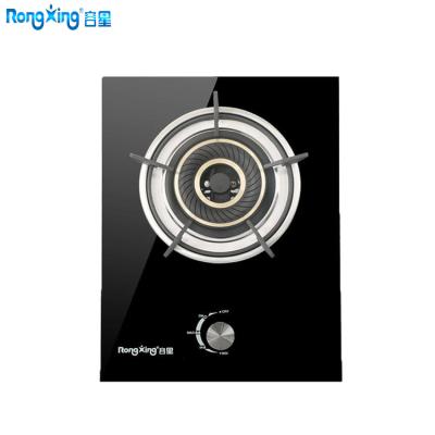 China Hot selling hotel one burner glass panel built in cooktop for sale