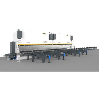 China Heavy Duty Horizontal Building Material Stores New Hydraulic Press Brake For Aluminum Iron Stainless Steel UBB-400/3200D for sale