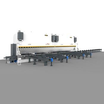 China Building Material Stores Steel Plate Equipment Large Metal Sheet Press Bending Brake UBB-400/3200D for sale