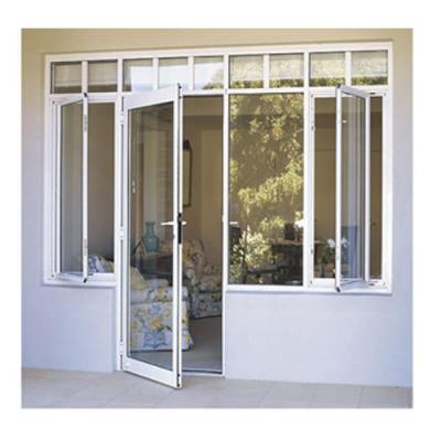 China Chinese swing factory products, aluminum alloy doors and windows, HT 102mm aluminum casement door for sale