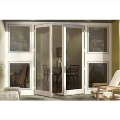 China HT102 Glass, Casement Door With High Acoustic And Energy Conserving Aluminum Swing Glass Door Heat Insulated for sale