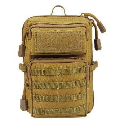 China Mini Shoulder Bag Messenger Accessories Waist 3P Durable Backpack Sports Bag Durable Multifunctional Outdoor Belt Bag Military Tactical Use for sale