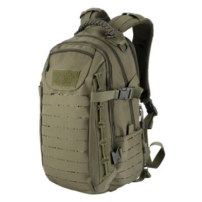 China Laser Abbreviated Travel Waterproof Outdoor Camping Increasing Bag Camouflage Molle System Backpack 30L Waterproof Military Tactical Nylon for sale