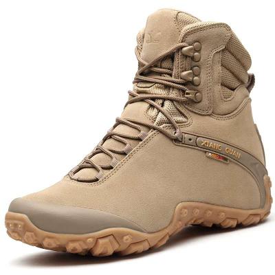 China 2020 New Arrival Winter Style Men And Women Lovers Mountaineering Military Army Outdoor Warm Climbing Boots Waterproof High Top for sale