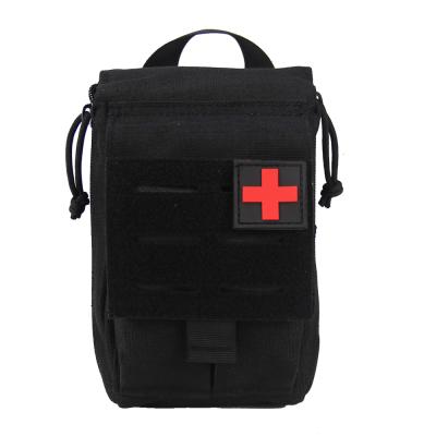 China Durable Durable Emergency Medical Medical Care Military Tactical Laser Cut Molle First Aid Kit Waist Bag for sale