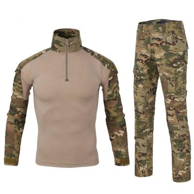 China United States Air Force Military Anti-Static Antistatic Flight Suit Long Sleeve T-shirt Frog Camouflage Tactical Uniforms for sale