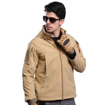 China ESDY Tactical Military Shark Skin QUICK DRY Outer Lightweight Keep Warm TAD Soft Shell Windproof Army Winter Jackets Fleece Coat for sale