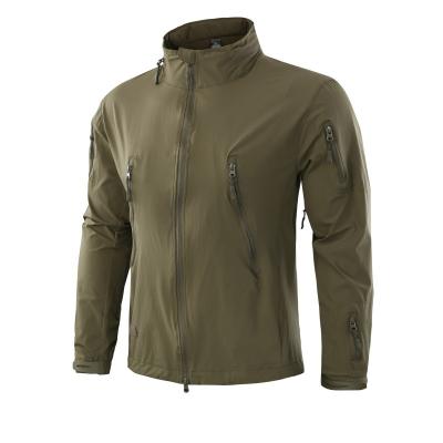 China Summer Outdoor Military Tactical Thin Jacket Breathable Skin Breathable Single Layer Sun Protection Fishing Hunting Coat for sale