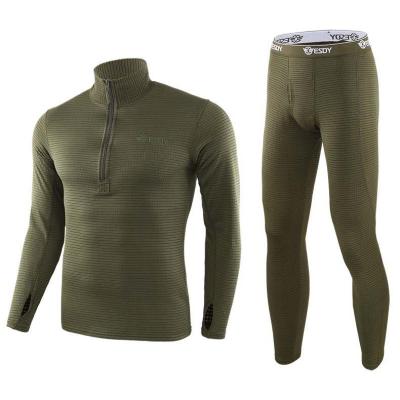 China Thermal Fleece ESDY Winter Military Tactical QUICK DRY Underwear Thermal Sports Wear Indoor Fitness Wear for sale