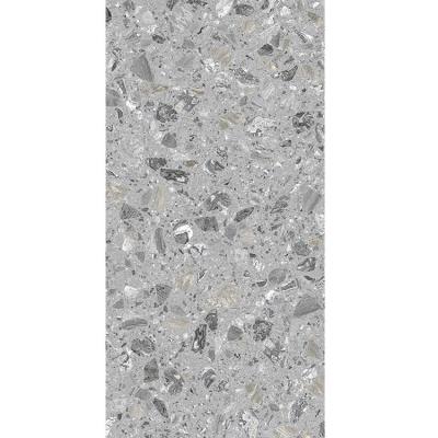 China Full Body Rustic Gray Marble Matt Mosaic Floor Tiles 600x1200 Indoor Porcelain Floor Tiles Glazed Polished Tile for sale