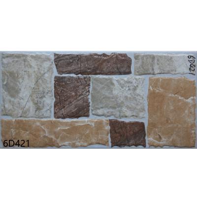 China Design Rustic Colored Stone Porcelain Tiles Rustic Rock Wall Tiles 200x400mm for sale