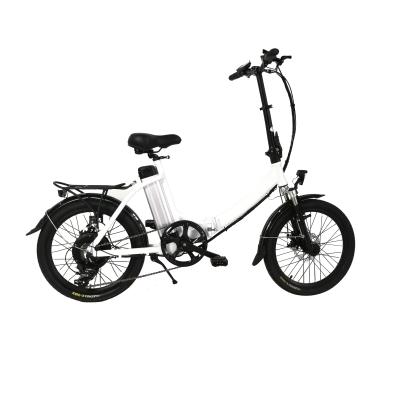 China Aluminum Alloy Greenpedel 48v 500w Rear Wheel Hub Motor Cheap Folding Electric Bike For Women for sale