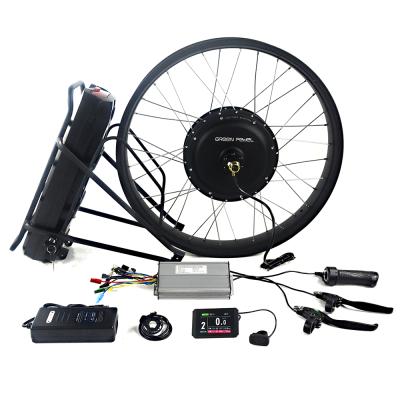 China Greenpdel 1000W electric snow bike conversion kits, fat tire ebike bldc motor kit 48V 20