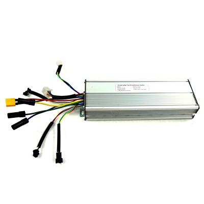 China Alutimium Alloy Greenpedel KT Rectangular Wave 18 MOSFET 60A 72v 3000w Ebike Controller for sale