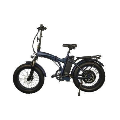 China Greenpedel 20 inch 500 aluminum alloy 750 watt fat tire folding electric bike bicycle with 48v lithium battery for sale