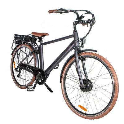 China Greenpedel CE Certification 36v 250w City Standard Wholesale Electric Bike; 700C rear rack city ebike for sale