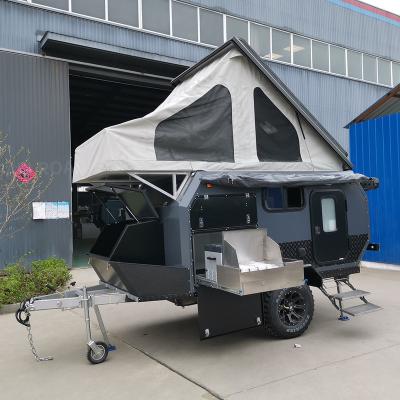 China Travel Trailer Pop Up Campers Pop Up Trailer Traveling Campers for sale