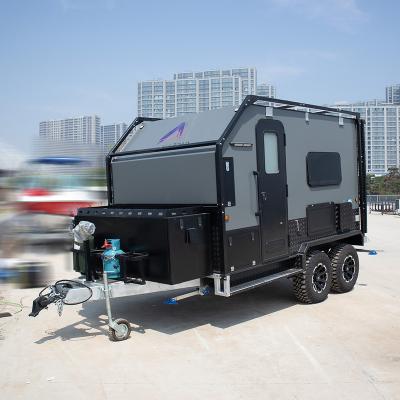 China Travel Trailer Toy Carrier Caravan Travel Trailer Camper Luxury Off Road Caravans Play Carrier for sale