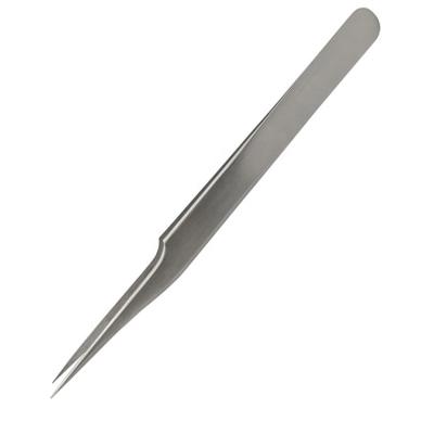 China Unrated ST-16 Stainless Steel Tweezers Pointed Pointed Tweezers Custom Straight Tweezers for sale