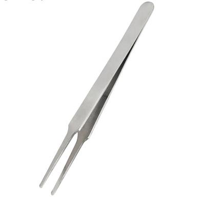 China Tip Shovel Type st-13Stainless Industrial Steel Tweezers Wide Flat Tip Customized for sale