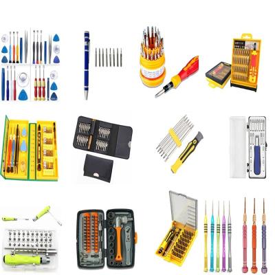 China Mobile Phone Repair Computer Watch Instrumentation Mini Multiple Screwdriver Steel Bit Tools For Boxing Screwdriver Set for sale