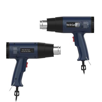 China Cool/hot air power 2000W 600 degrees digital display hot air gun air adjustment temperature for sale