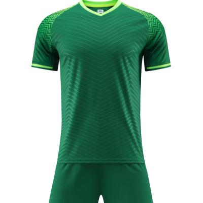 China Sets Adult Kid Cheap Soccer Football Shirt Kit Soccer Uniform Set Custom Football Wear for sale