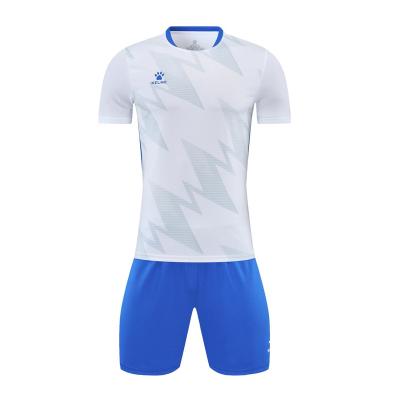 China Best Selling Cheap Soccer Jersey Sets Set For Adult Soccer Uniform Full Set Comfortable Kids Training Tracksuit for sale