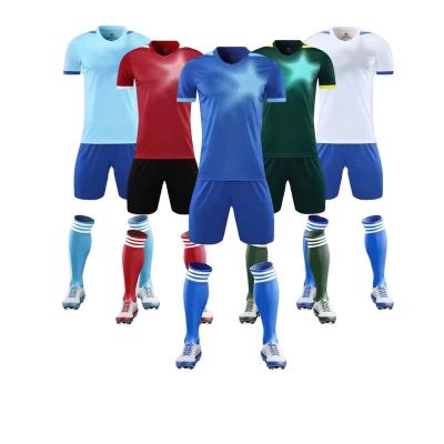 China Sets High Quality 2022 Lady Futebol Soccer Jersey Men's Custom Sublimation Training Uniform Tracksuit for sale