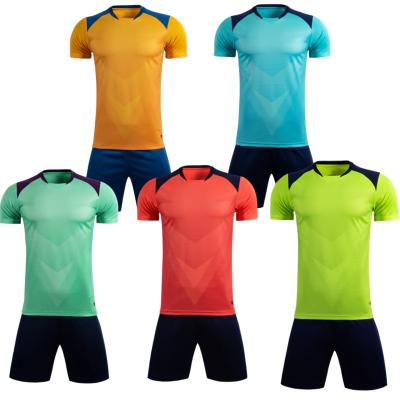 China Sets Customized Design Sport Soccer Jerseys Soccer Jerseys Training Kits Sportswear Uniform for sale