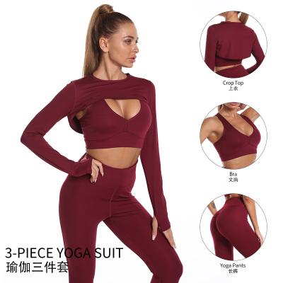 China Breathable Workout Clothes Seamless Sports Bra Yoga Leggings 2 Piece Set Seamless Yoga Set Sport Wear Gym Clothes for sale