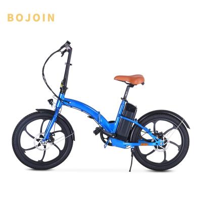 China Aluminum Alloy 20 Inch Foldable Electric Bicycle 36V/10ah Battery 250W Motor For Adult And Teenagers E-bike for sale