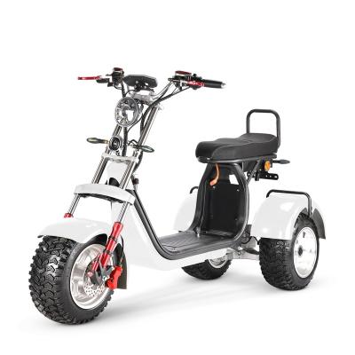 China 3 wheel hot style road legal citycoco unisex scooter 20ah eec approved electric motorcycle for sale