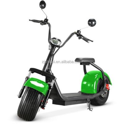 China High Power Unisex Battery Citycoco Scooter 60v 1500W Dismountable Electric Scooter 2 Wheels Scooter With CE for sale